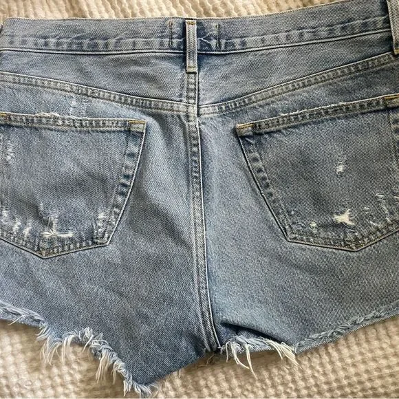AGOLDE Parker vintage Jean shorts Festival Denim size 28 - Picture 12 of 15